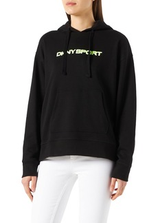 DKNY womens Pullover Hooded Sweatshirt   US