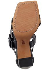 Dkny Women's Revelyn Crisscross Ankle-Strap Dress Sandals - Black/ Latte