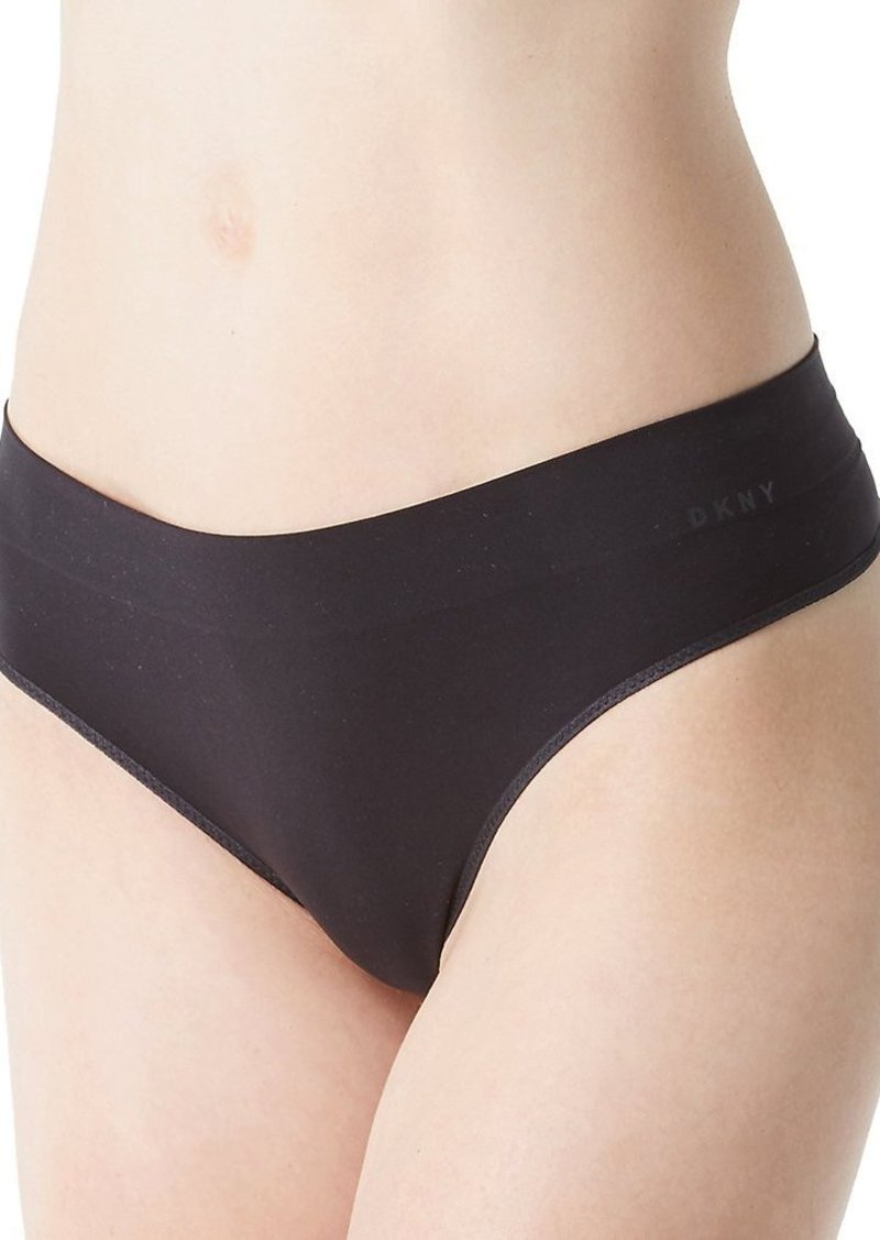 DKNY Women's Seamless Litewear Thong Panty
