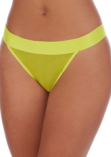 Dkny Women's Sheer Bikini Underwear DK8945 - White