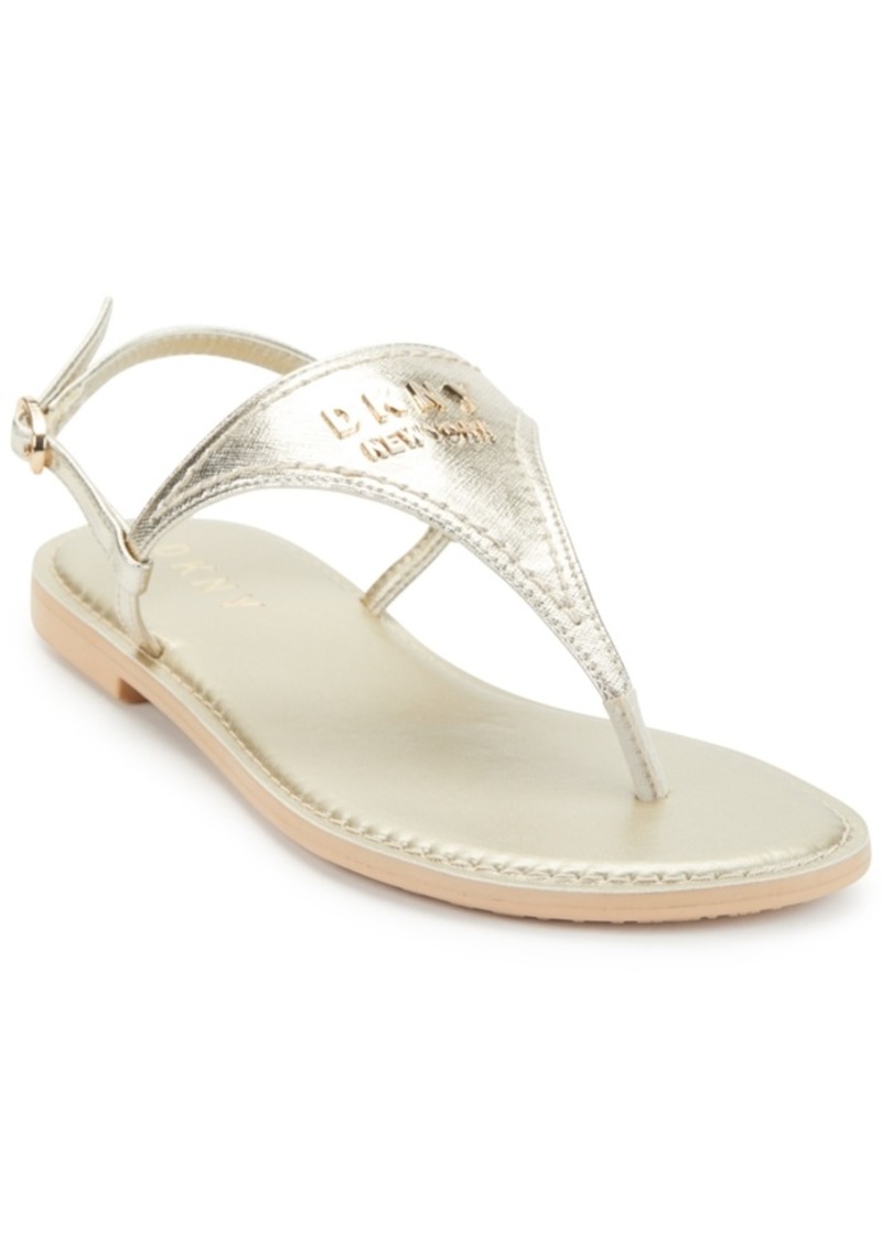 dkny women's sherri slingback thong sandals