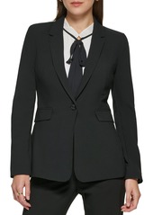 DKNY Women's Single Button Jacket