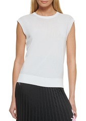 DKNY Women's Sleeveless Lightweight Crew Neck Sweaters