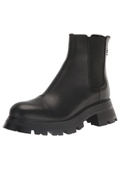 DKNY Women's Smooth Classic Leather Boot Fashion