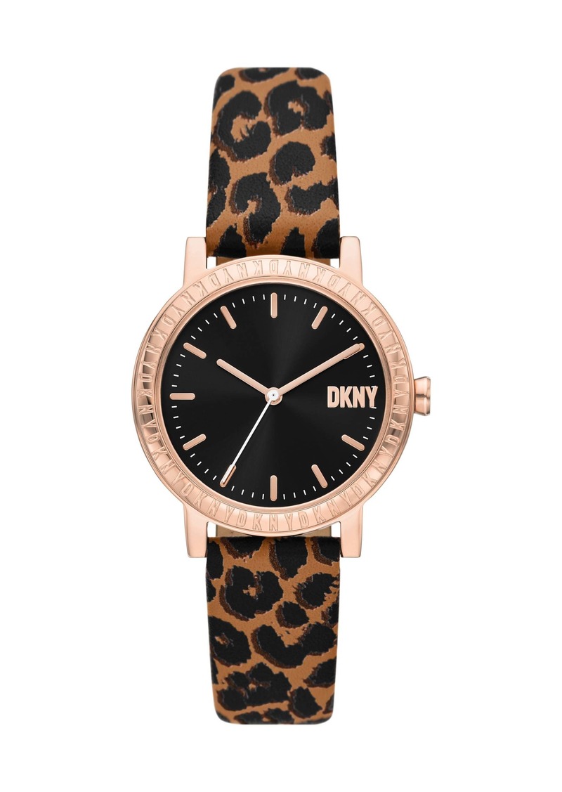 DKNY Women's Soho D Three-Hand, Rose Gold-Tone Alloy Watch