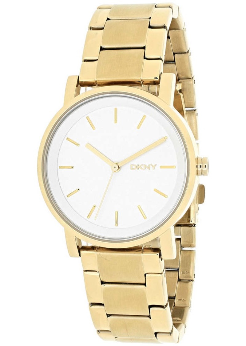 DKNY Women's Soho Silver Dial Watch