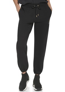 DKNY Women's Sport Fleece Jogger Sweatpant with Pockets