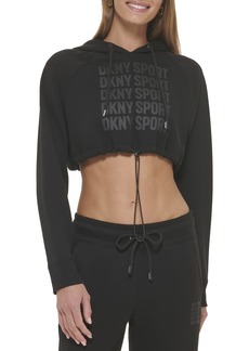DKNY Women's Sport Half Zip Sweater Fleece Jacket