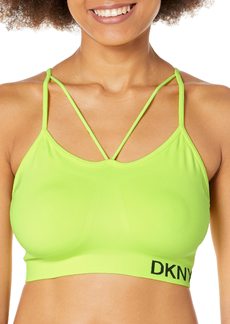 DKNY Women's Removable Cups Strappy Seamless Bra