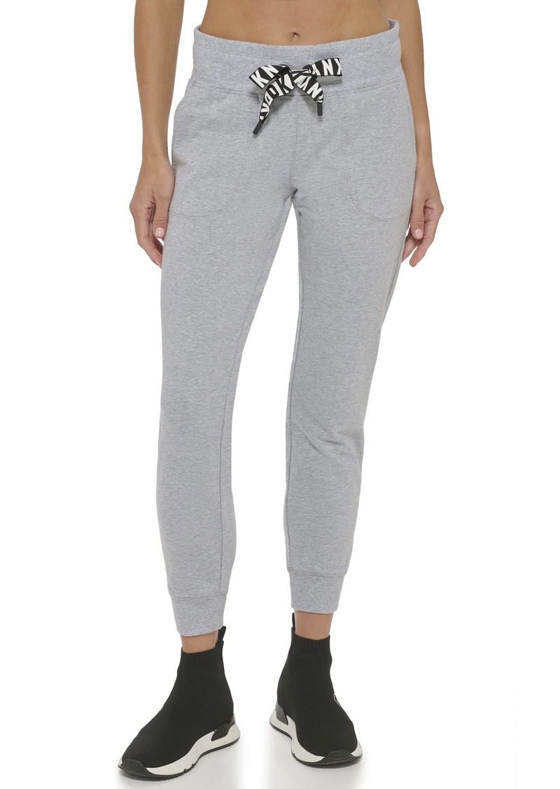 DKNY Fleece Joggers Activewear Style Sweatpants for Women