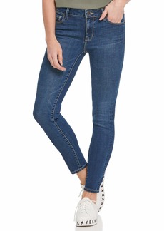 DKNY Women's Varick Mid Rise Skinny Jeans
