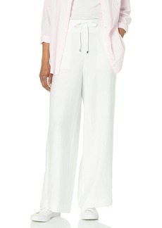 DKNY Women's Wide Leg Easy Elevated Pant