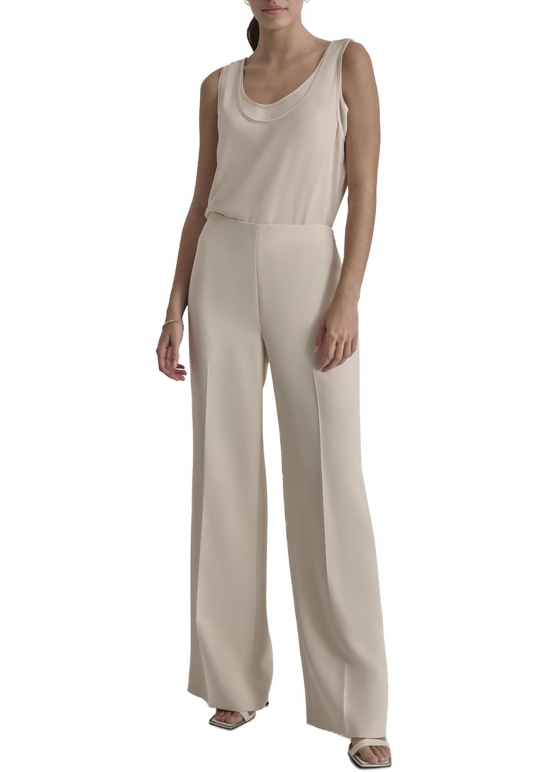 DKNY Women's Wide Leg Suit Pant