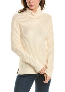 DKNY Donna Karan Classic Ribbed Wool-Blend Sweater