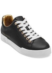 DKNY Donna Karan Women's Donna Lace Up Sneakers - Black