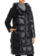 donna karan puffer coat
