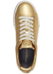 DKNY Donna Karan New York Women's Donna Lace Up Sneakers - Gold