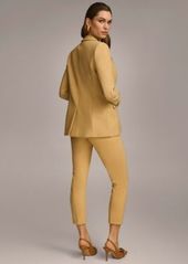 DKNY Donna Karan One Button Blazer Slim Leg Pant
