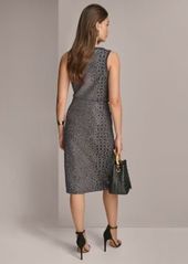 DKNY Donna Karan Sequin Sweater Tank Pencil Skirt