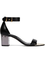DKNY Donna Karan Woman Tina Leather Sandals Black