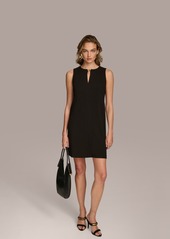 DKNY Donna Karan Women's Keyhole Sheath Dress - Black