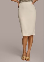 DKNY Donna Karan Women's Pencil Skirt - Cream