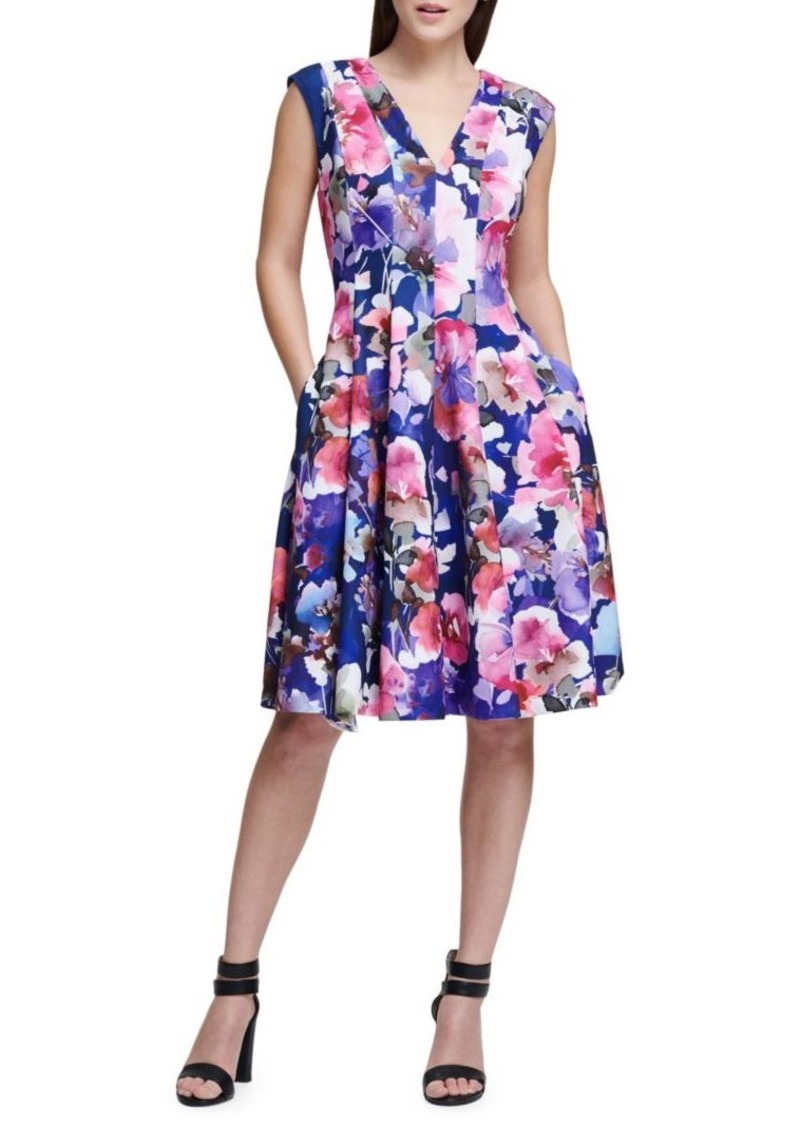 dkny floral dress