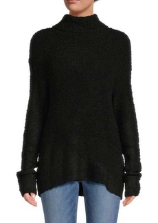 DKNY Fuzzy Wool Blend Sweater