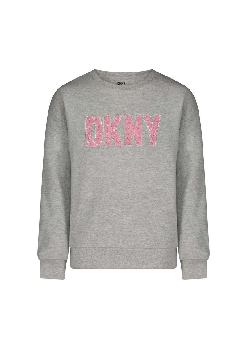 DKNY Girls Fleece Sweatshirt