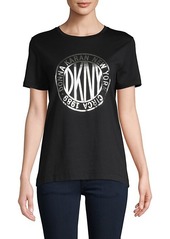 DKNY Graphic Cotton-Blend Tee