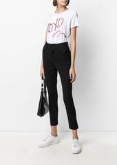 DKNY high-waisted cropped trousers