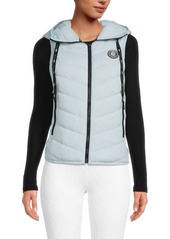 DKNY Hooded Puffer Vest