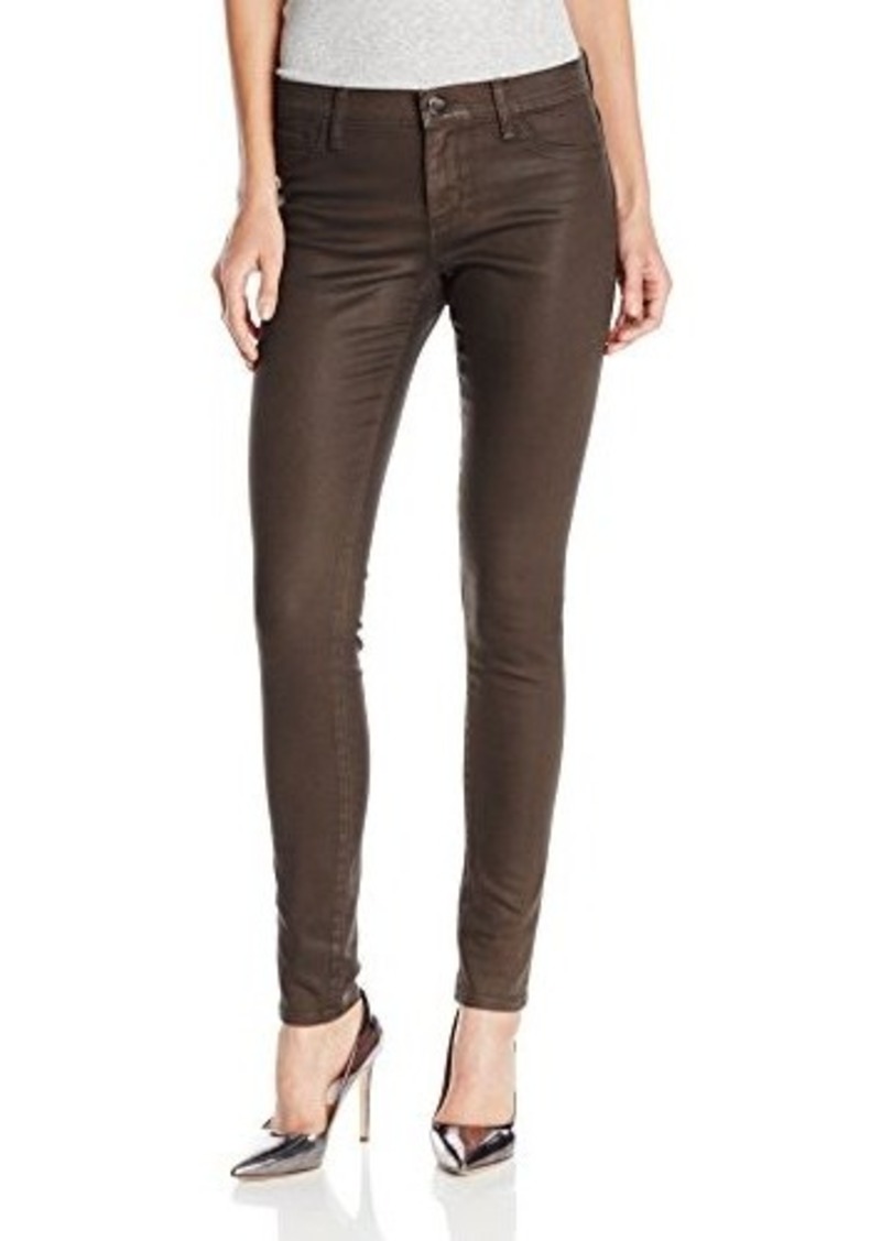 DKNY Jeans DKNY Jeans Women's Ave B Ultra Skinny Coated Dark Moss Jean ...