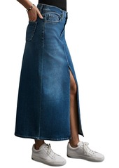 Dkny Jeans Women's High-Rise Denim Maxi Skirt - Dekalb Was