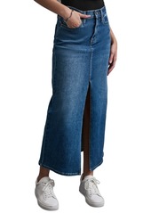 Dkny Jeans Women's High-Rise Denim Maxi Skirt - Dekalb Was