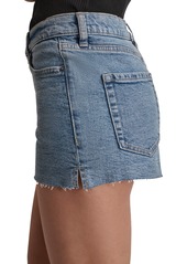 Dkny Jeans Women's Mid-Rise Split-Side Denim Shorts - Gramercy