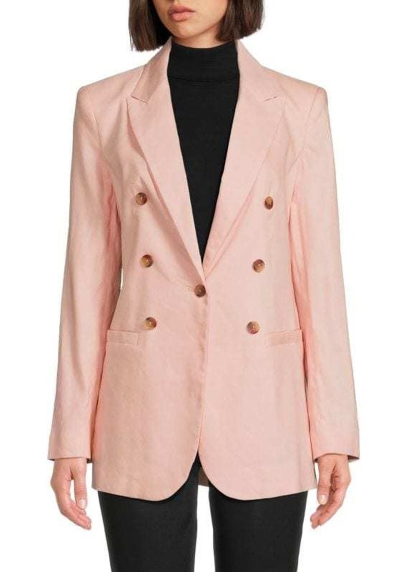 DKNY Linen Blend Blazer