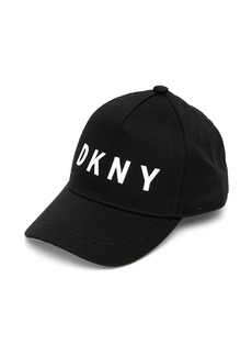 DKNY logo print baseball cap