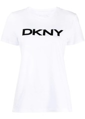 DKNY logo-print cotton T-shirt