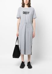 DKNY logo-print T-shirt dress