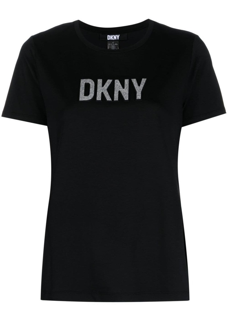 DKNY logo-print round-neck T-shirt