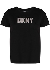 DKNY logo-stamp short-sleeve T-shirt