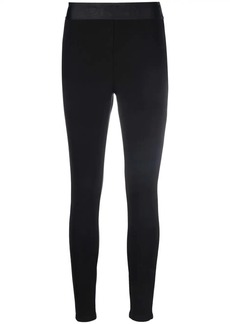 DKNY logo-waistband leggings