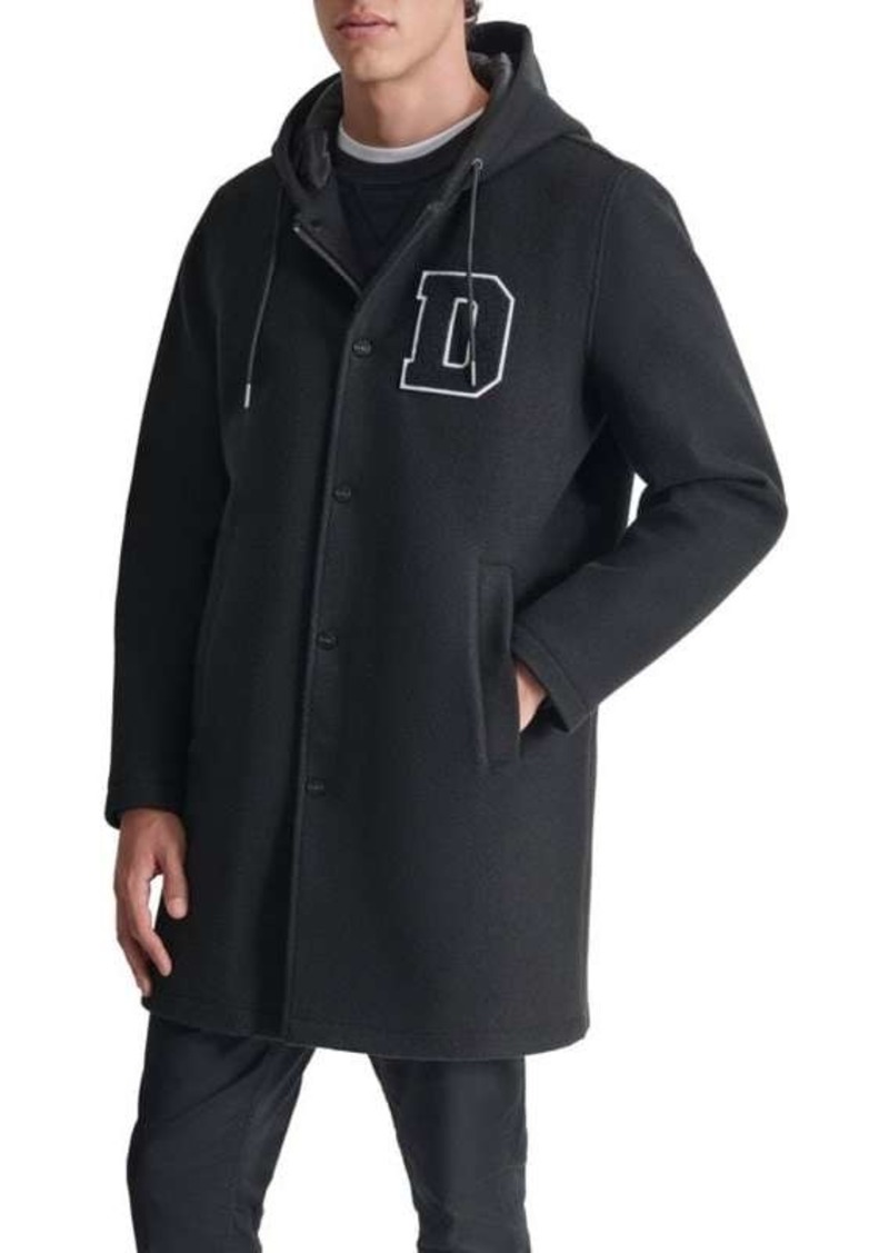 DKNY Long Stadium Coat