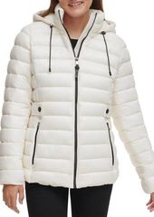 DKNY Packable Hooded Puffer Jacket