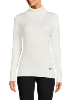DKNY Ribbed Turtleneck Sweater