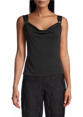 DKNY Rustic Chic Archive Cowl Neck Tank