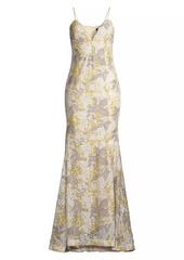 DKNY Sequin-Embellished Mermaid Gown