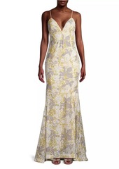 DKNY Sequin-Embellished Mermaid Gown