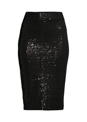 DKNY Sequin Pencil Skirt